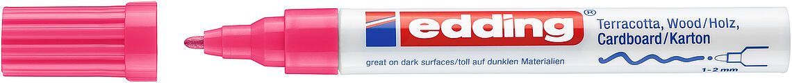 Marcador Decorativo Edding E-4040 Rosado1