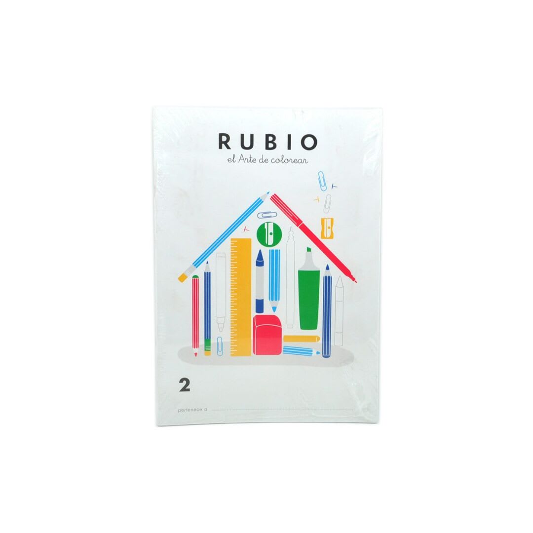 Cuaderno Rubio El Arte De Colorear CCO2 Marca Madrid Papel 1