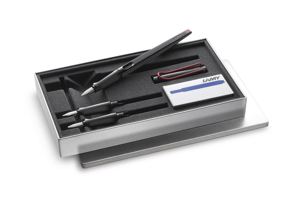  Set Pluma lamy  Joy Bk Set Joy Negro2