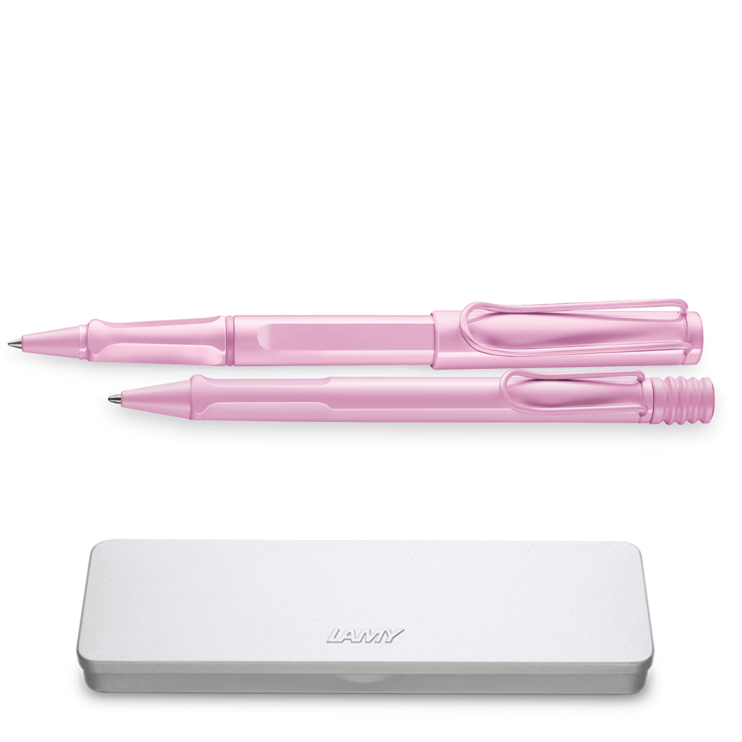 Set Lamy Safari Roller + Boligrafo LightRose2