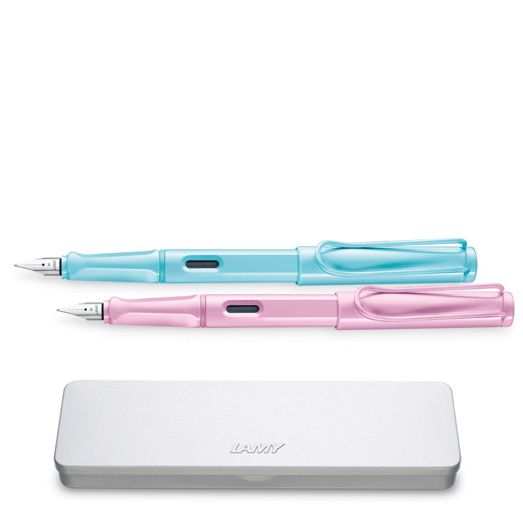 Set Lamy Safari Pluma Color Lightrose - Aquasky1