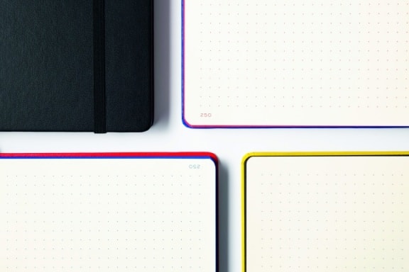 Libreta leuchtturm1917 Bauhaus Tapa Dura Mediana A5 , Red4