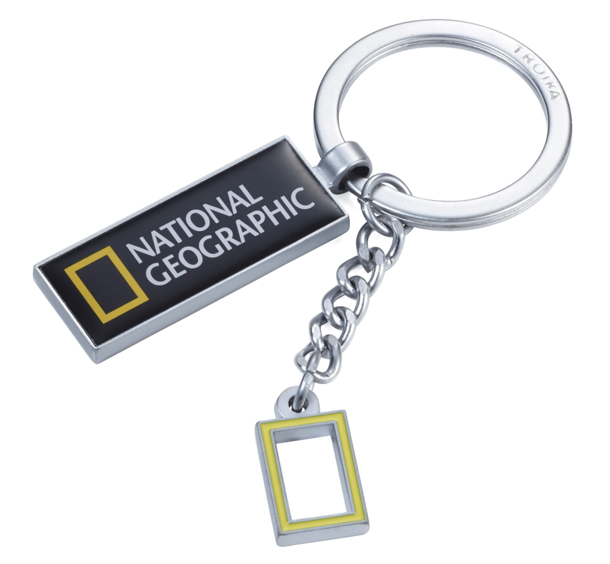 Llavero Troika, Diseño Logo Nat Geo1