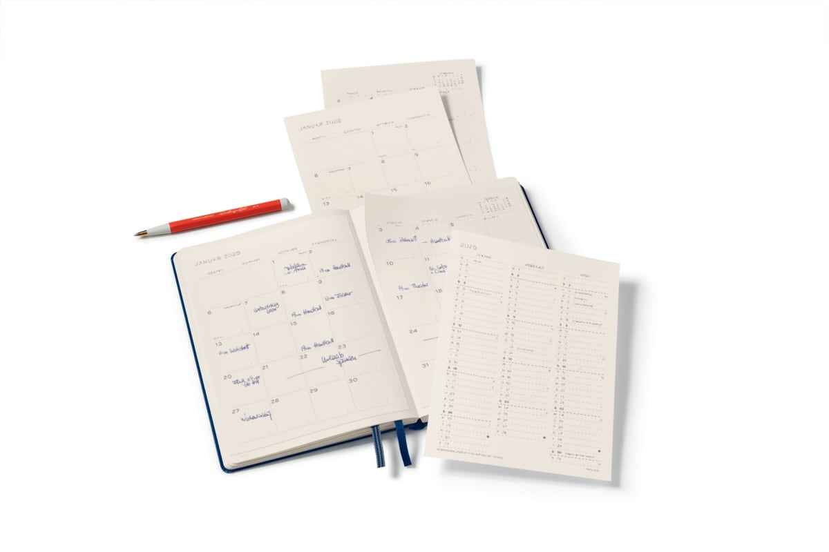 Agenda 2026 Semanal &Libreta Mediana A5 T.blandas Dusty Rose4