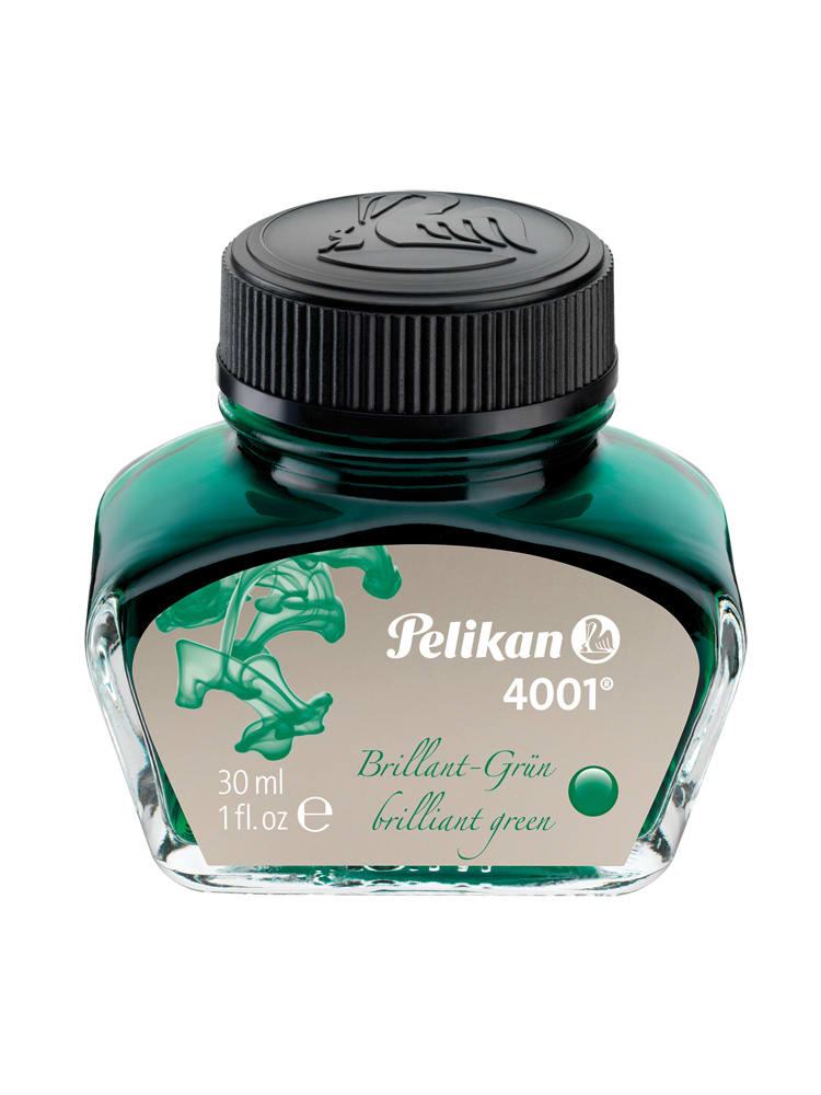 Tintero Pelikan 4001, 30ML Color DARK GREEN1
