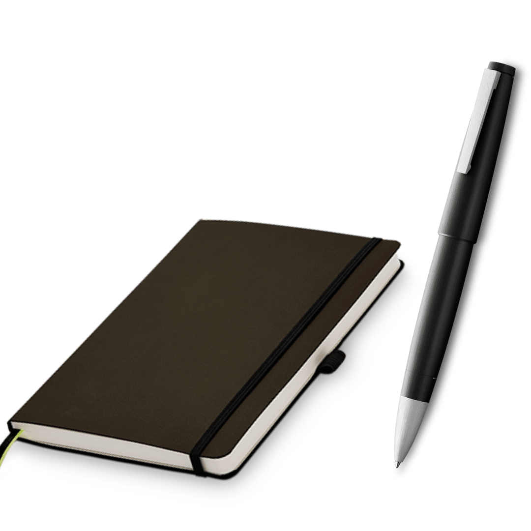Set Lamy Roller Makrolon + Cuaderno Umbra A51