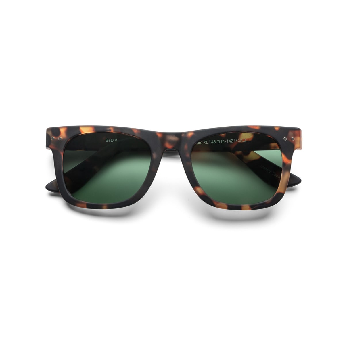 B+D Square SUN XL - MATT TORTOISE POLARIZED1