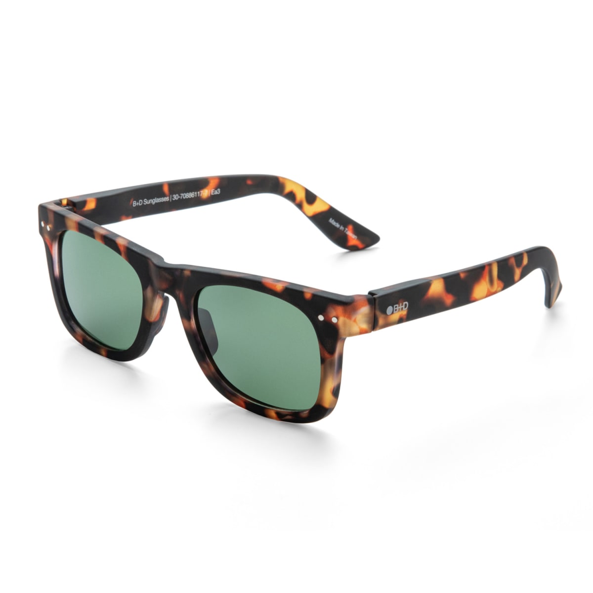 B+D Square SUN XL - MATT TORTOISE POLARIZED2