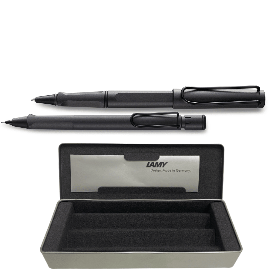Set Lamy Safari Umbra Rollerball + Portaminas 1