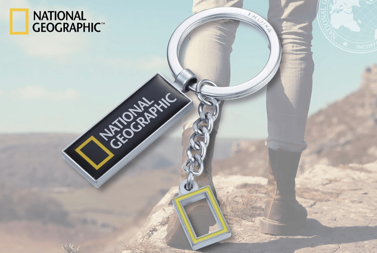 Llavero Troika, Diseño Logo Nat Geo3