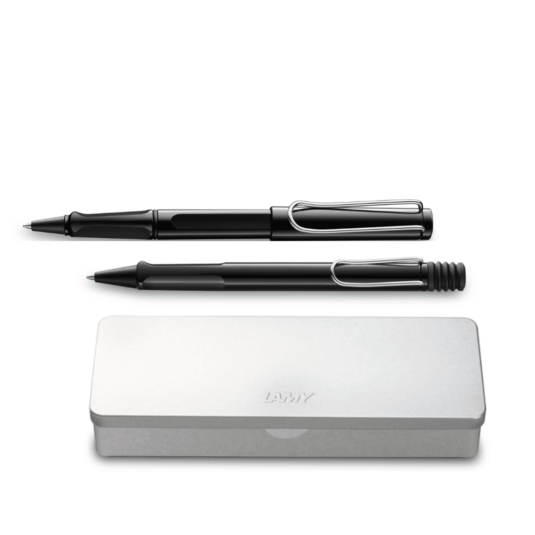 Set Lamy safari 319 Roller + boligrafo 219 black1