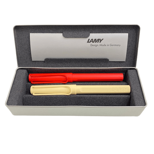 Set Lamy Roller Cream + Roller Strawberry1