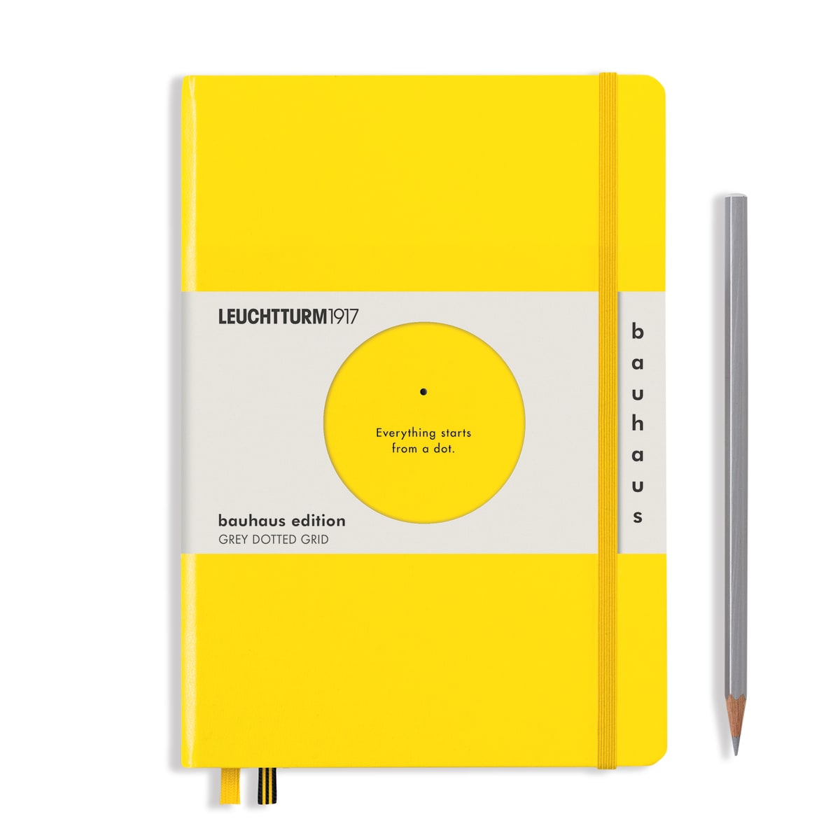 Libreta leuchtturm1917 Bauhaus Tapa Dura Mediana A5 Lemon1