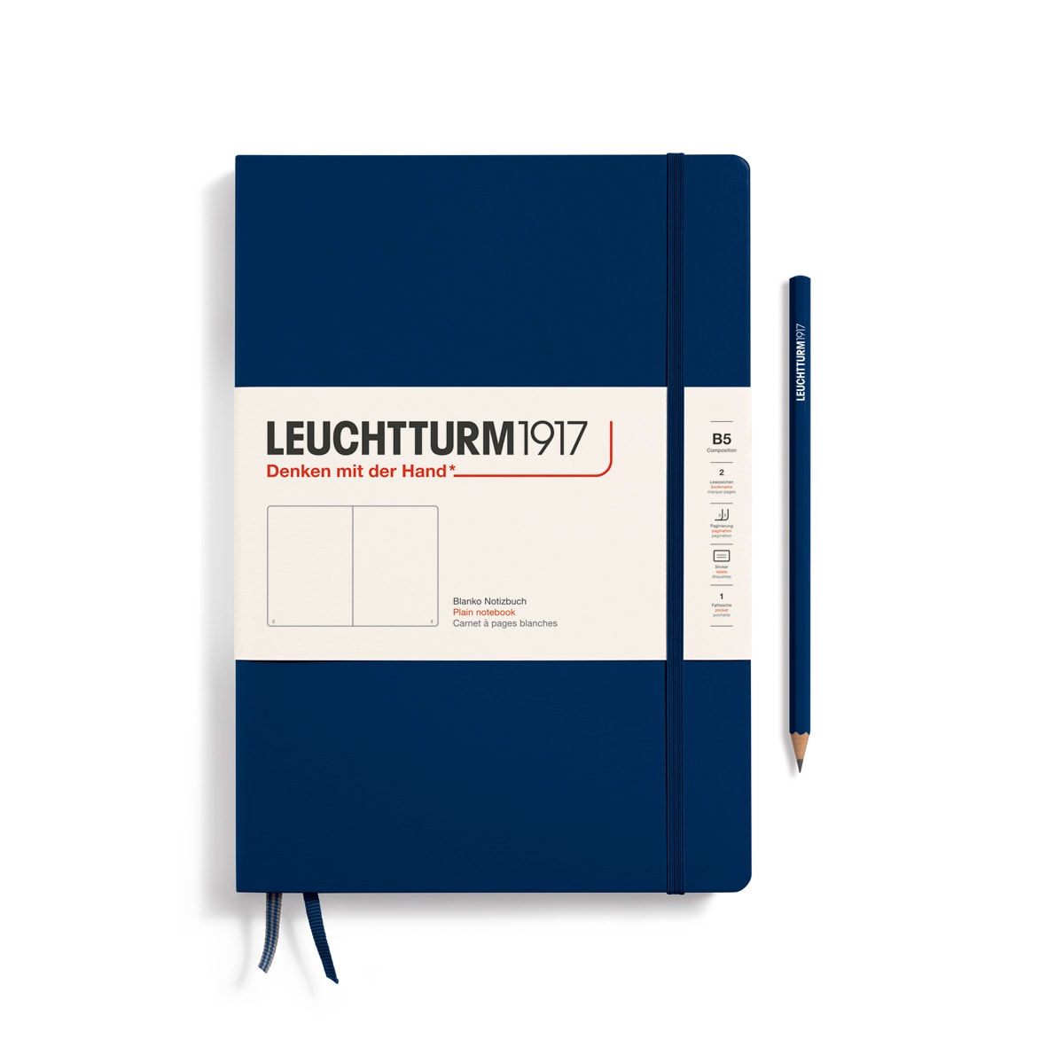 Libreta Composición Leuchtturm1917 B5 219P Croquis, Navy1