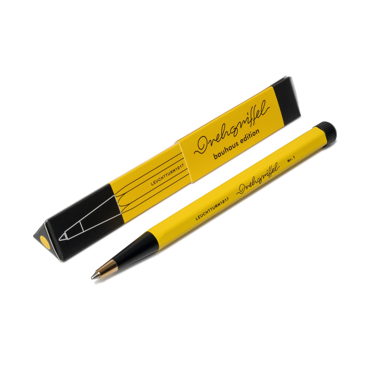 Bolígrafo leuchtturm1917 Drehgriffel Nr.1 Bauhaus Lemon6