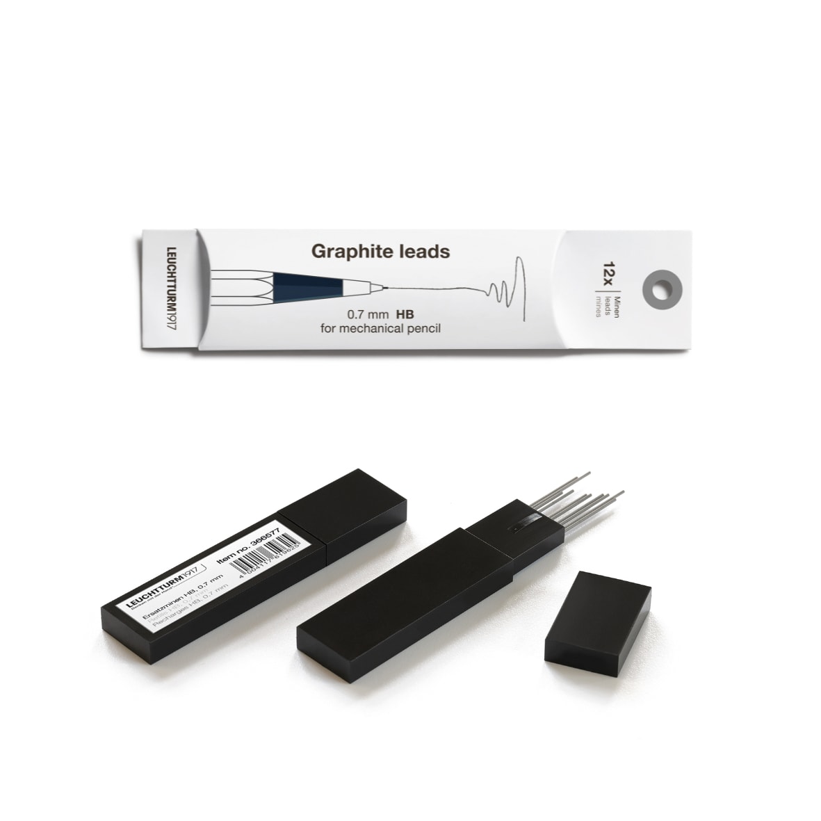 Repuesto leuchtturm1917 Drehgriffel Nr. 2 Mina 0.7 Mm Pack De 122