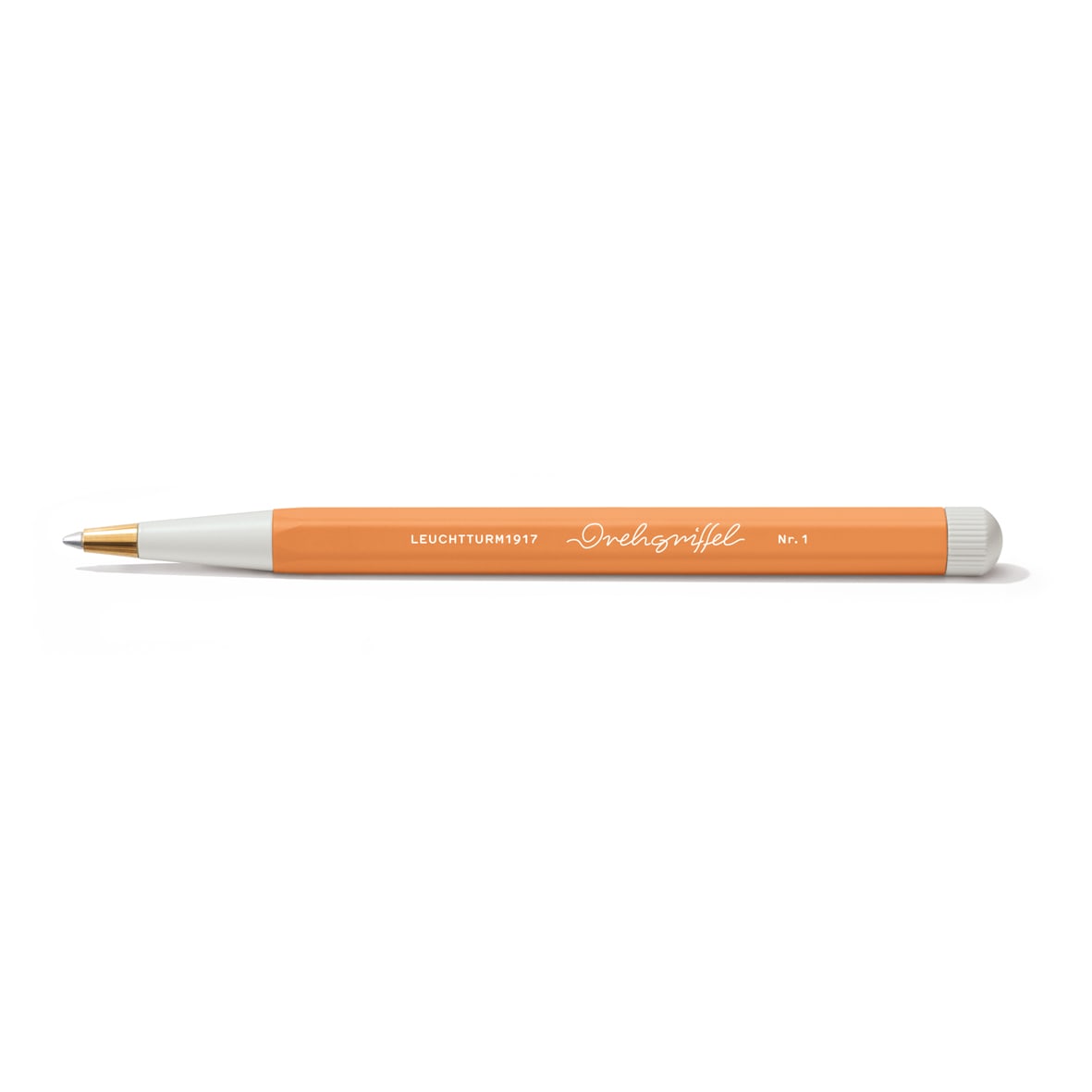 Bolígrafo leuchtturm1917 Tinta Azul Drehgriffel Nr.1 Apricot1