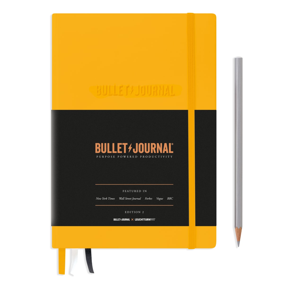 Bullet Journal 2 Leuchtturm1917 Mediano Tapa Dura Yellow1