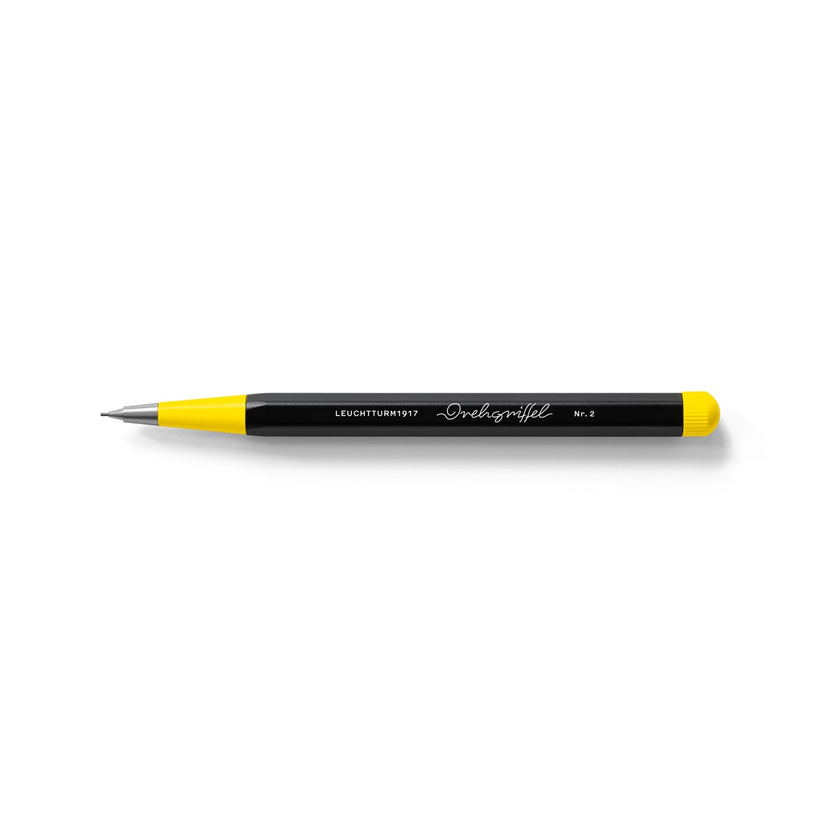 Portamina leuchtturm1917 DrehgriffelNr.2 Bauhaus negro/limón1