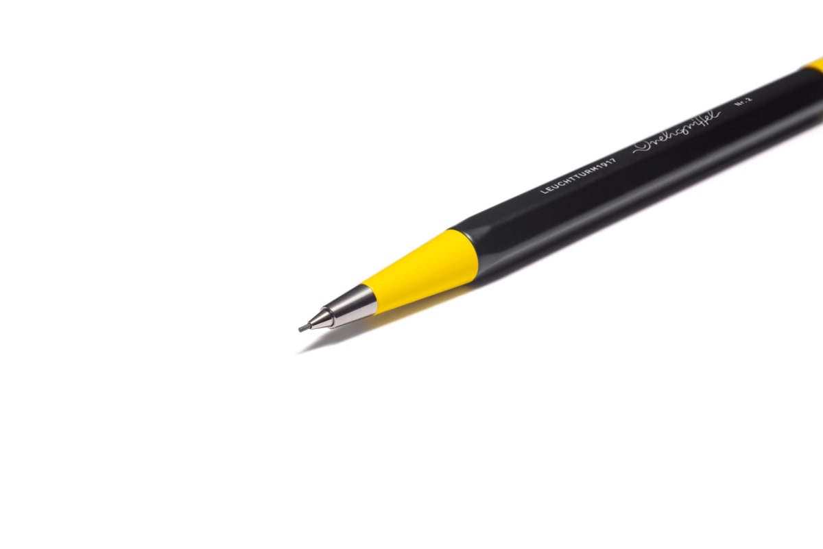 Portamina leuchtturm1917 DrehgriffelNr.2 Bauhaus negro/limón