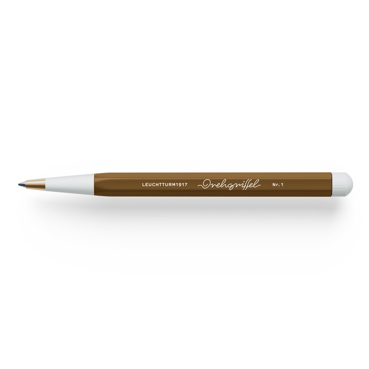 Bolígrafo Leuchtturm1917 tinta azul Drehgriffel Nr.1 Spice Brown1