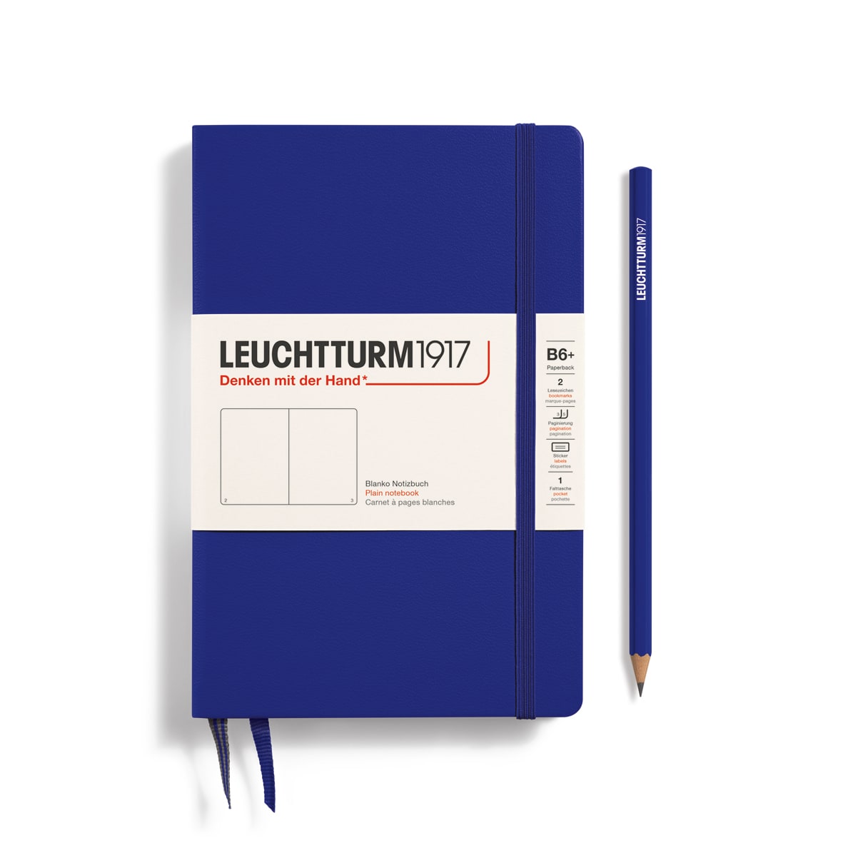 Libreta leuchtturm1917 Tapa Dura B6 Croquis, Ink1