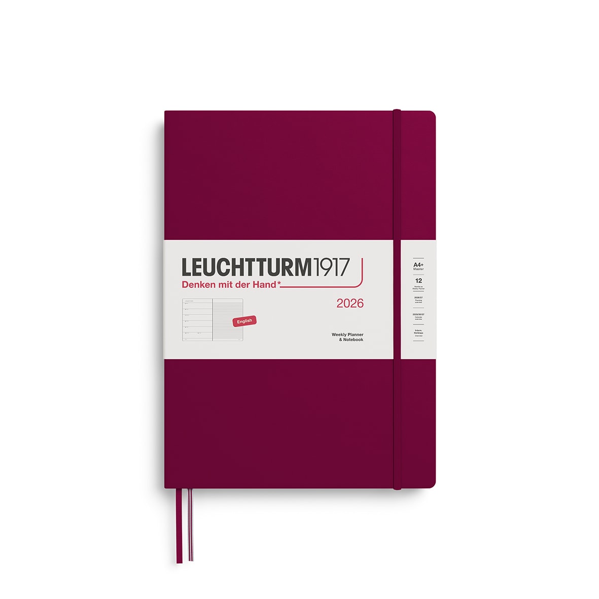 Agenda 2026 leuchtturm1917 Semanal&Cuaderno Máster A4Variado1