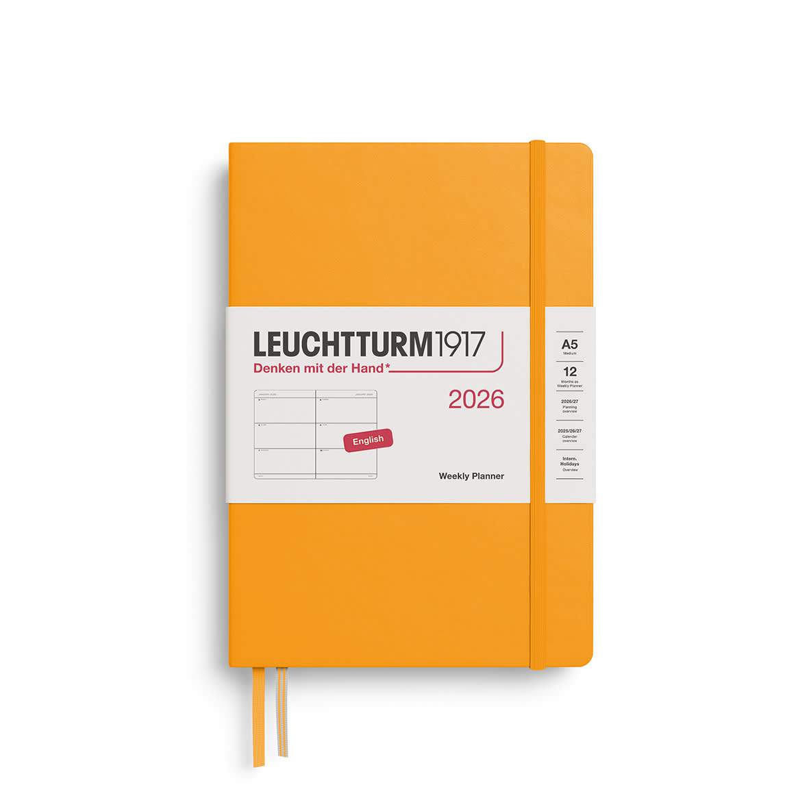 Agenda 2026 leuchtturm1917 Semanal & Libreta Mediana_A51