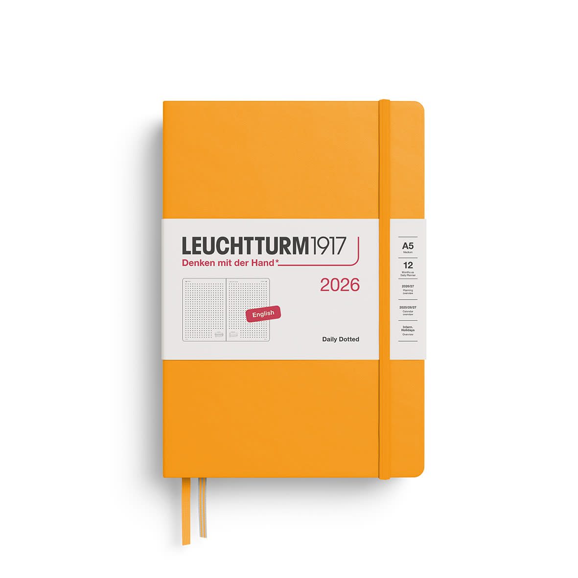 Agenda 2026 leuchtturm1917 Diaria Mediana A5_Puntos1