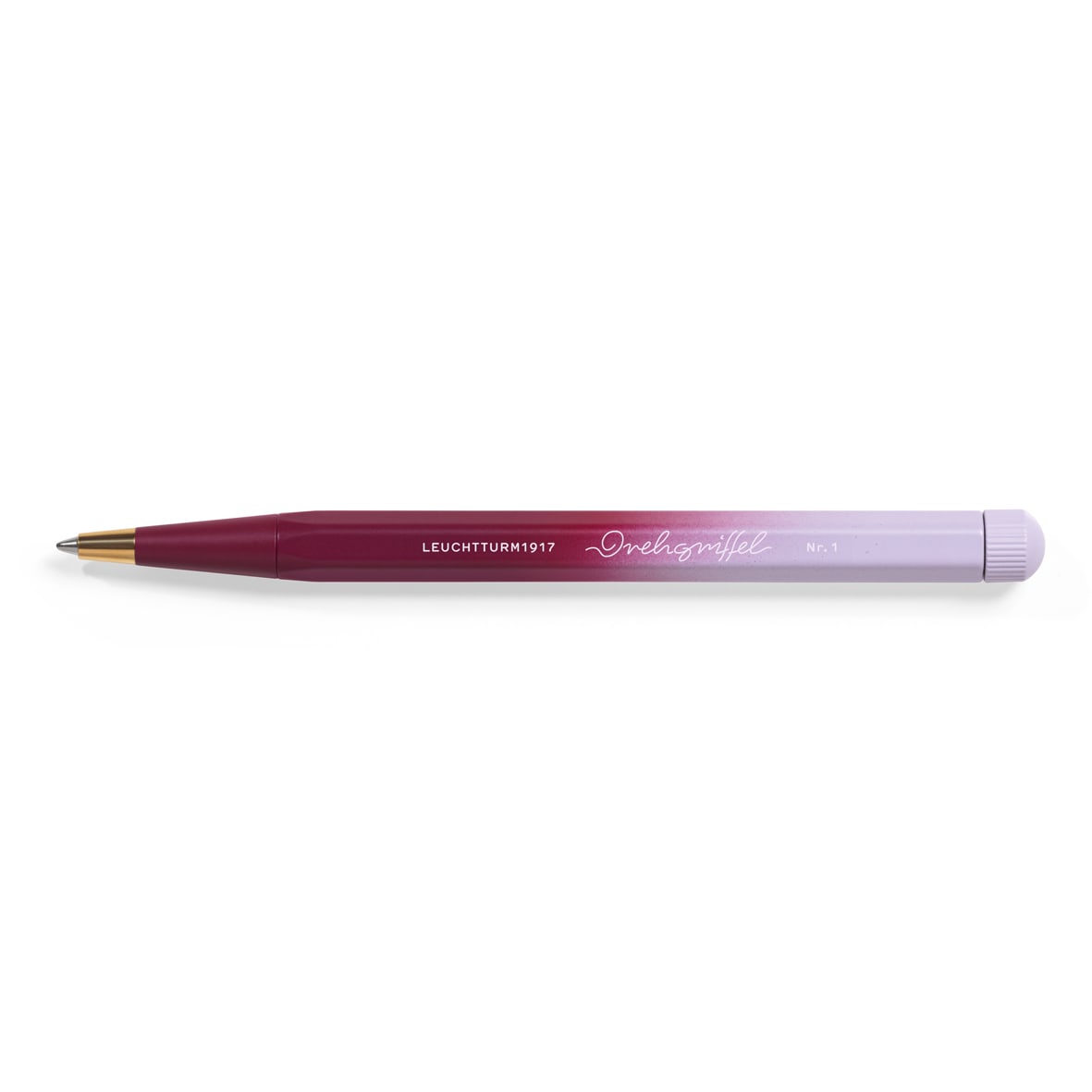 Bolígrafo Drehgriffel Nr. 1 Port Red/Lilac Gradient Edition1