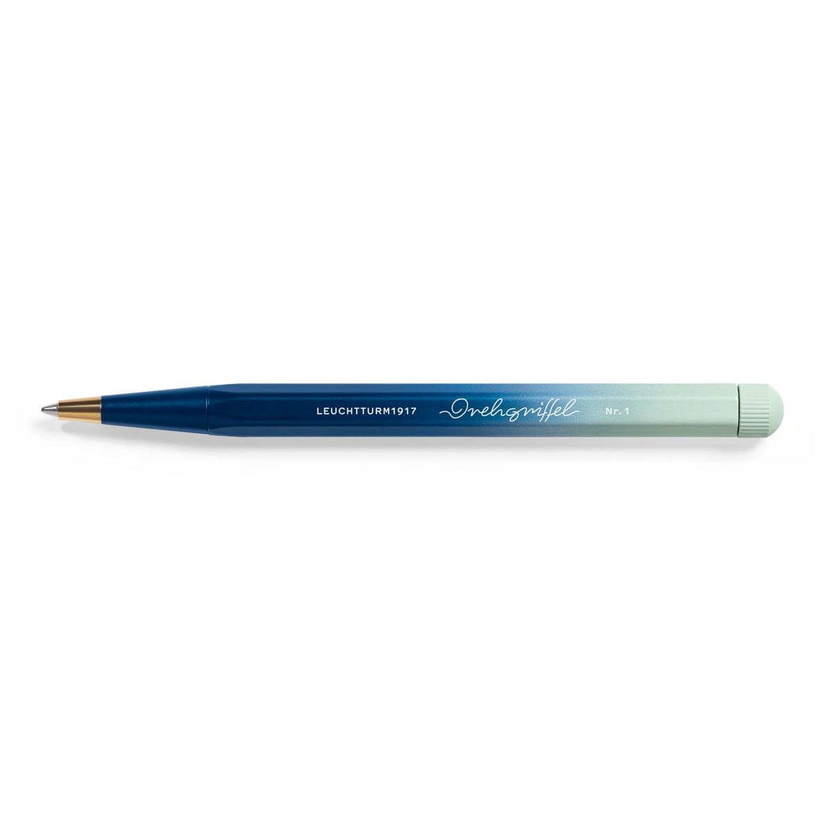 Bolígrafo Drehgriffel Nr.1 Navy/Mint Green Gradient Edition1