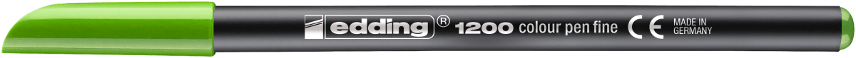Marcador fibra Edding E-1200 Verde claro1