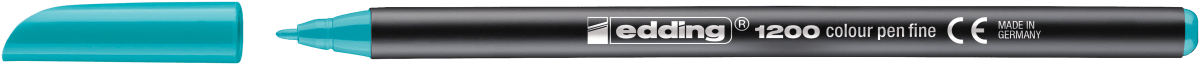 Marcador fibra Edding E-1200 Turquesa2