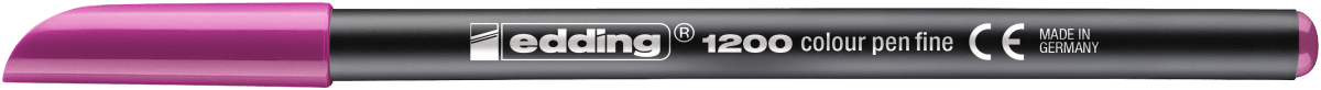 Marcador fibra Edding E-1200 Magenta1