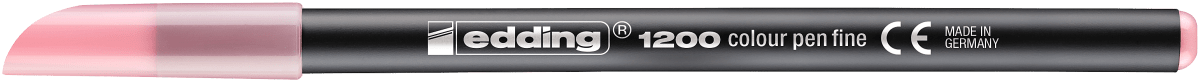 Marcador fibra Edding E-1200 Rosado Pastel