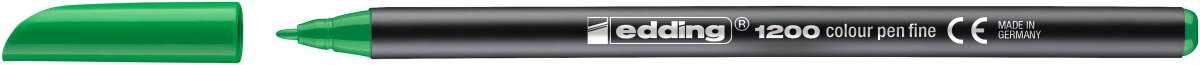 Marcador fibra Edding E-1200 Verde fluor2