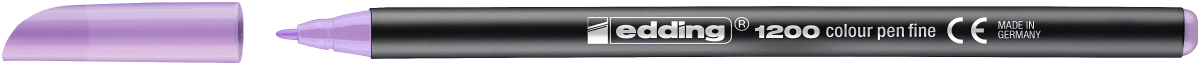 Marcador fibra Edding E-1200 Lavanda Pastel2