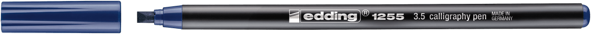 Marcador caligráfico Edding E-1255 Azul Acero2