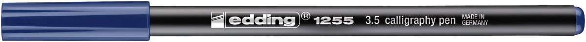 Marcador caligráfico Edding E-1255 Azul Acero1