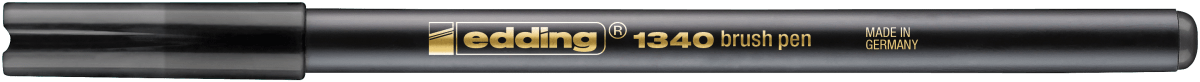 Marcador punta pincel Edding-1340 Negro1