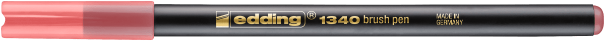Marcador punta pincel Edding-1340 color Coral2