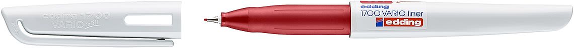Tiralineas Edding E-1700 Vario White RojoSignpen1