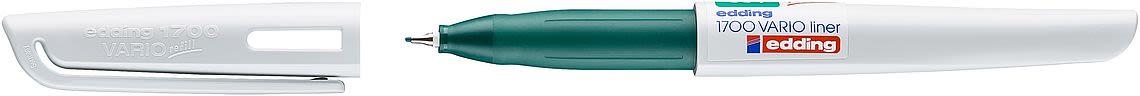 Tiralineas Edding E-1700 Vario White Verde Signpen1