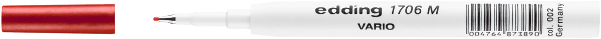 Repuesto Edding E-1702 Tinta Rojo M1