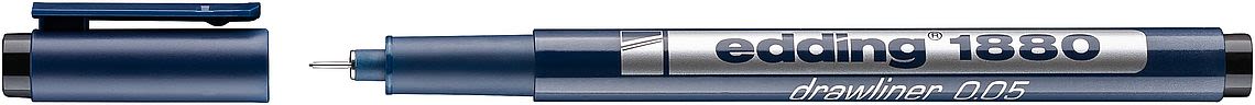 Tiralineas calibrado  Edding E-1880  medida 0,05mm1