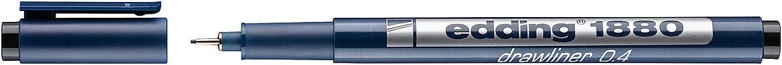 Tiralineas calibrado  Edding E-1880  medida 0,4mm1
