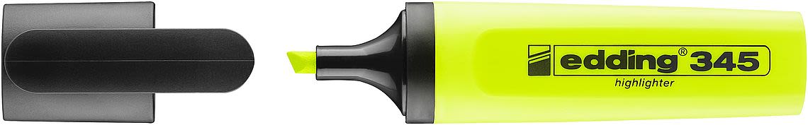 Destacador fluorescente Edding E-345 Amarillo1