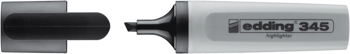 Destacador  Edding  E-345 Gris1