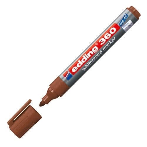 Marcador para pizarras blancas Edding 360 Café2