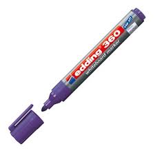 Marcador para pizarras blancas Edding 360 Violeta2